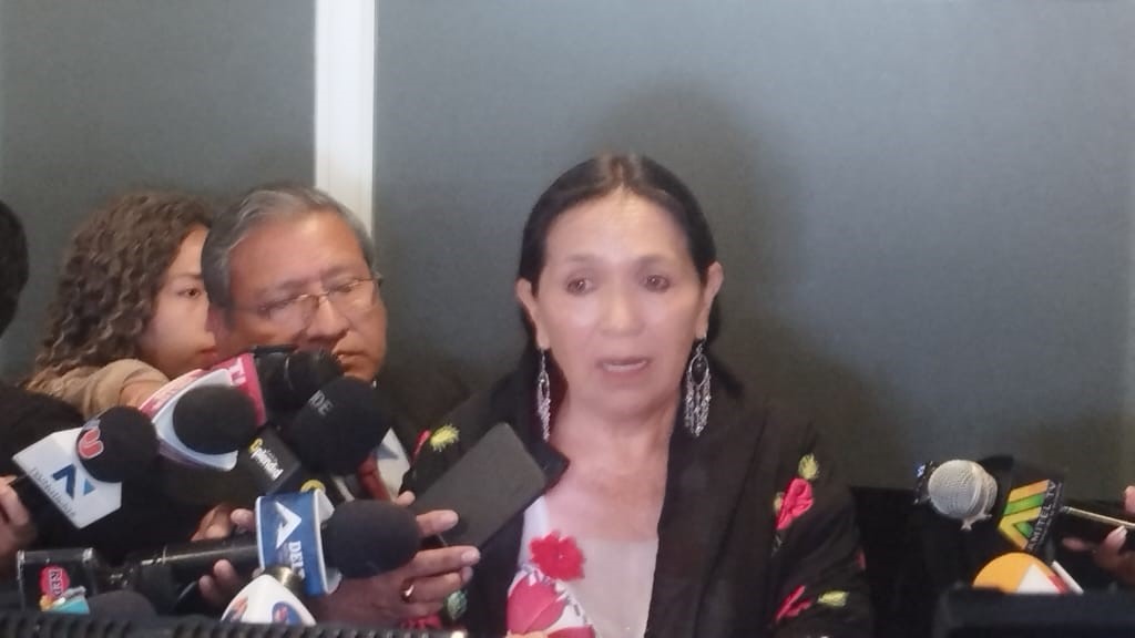 Tomasa Yarhui sobre crisis del TCP: ‘Los que destruyeron la institucionalidad ahora tienen que construirla’